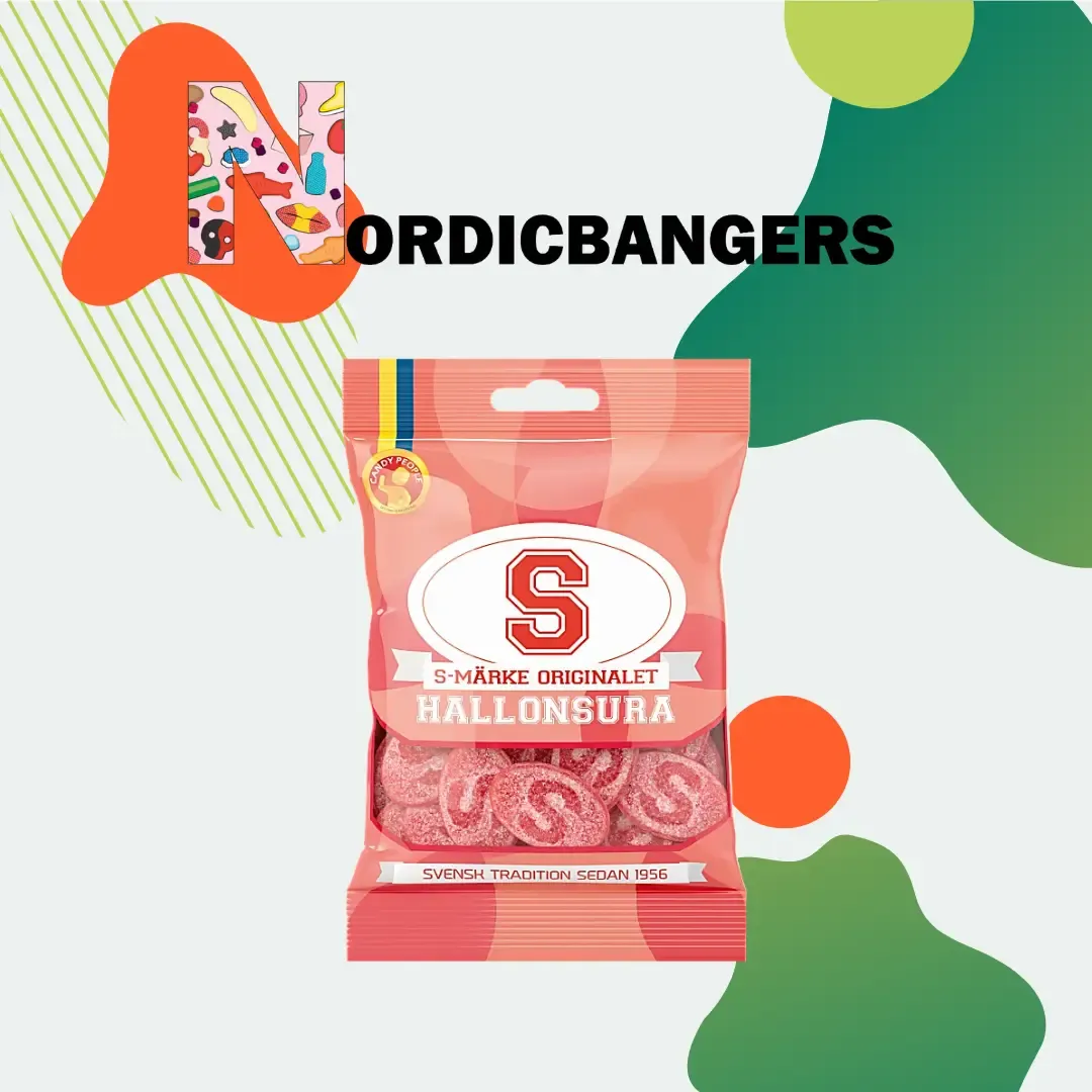 Swedish Candy - S-Marks Sour Raspberry