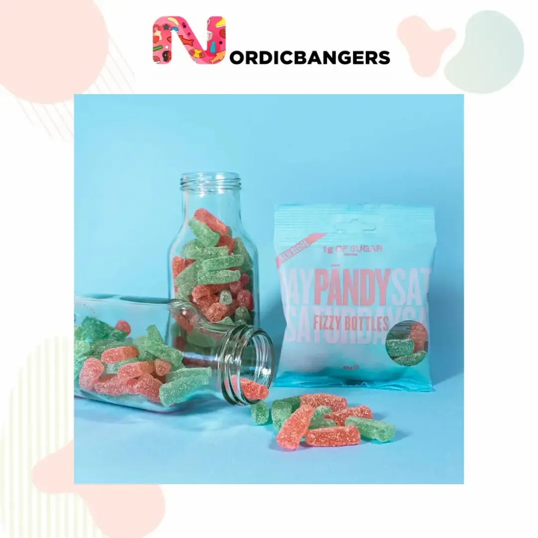 Swedish Candy - Pändy Fizzy Bottles