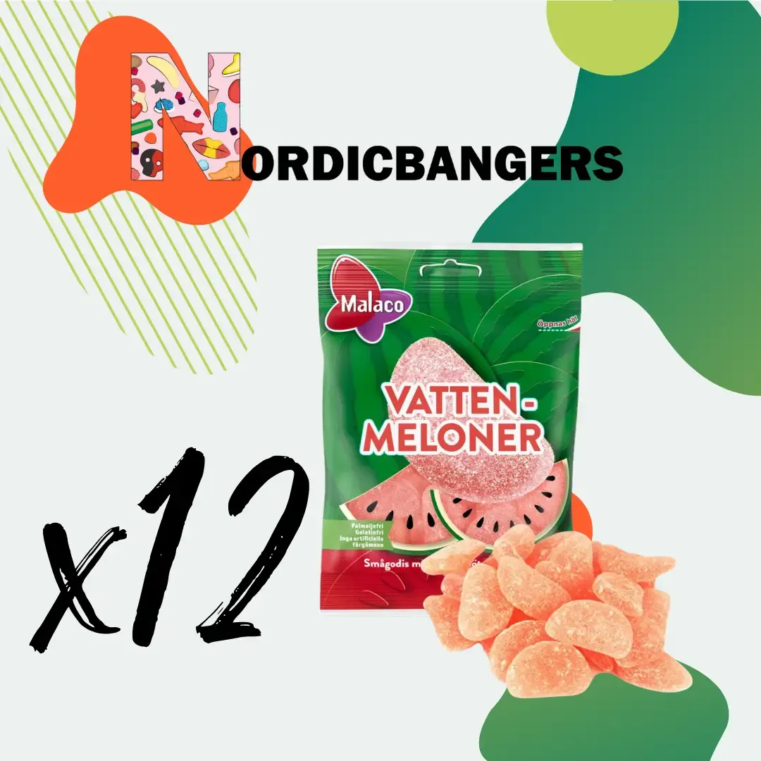 Swedish Candy - Malaco Sour Watermelons variant