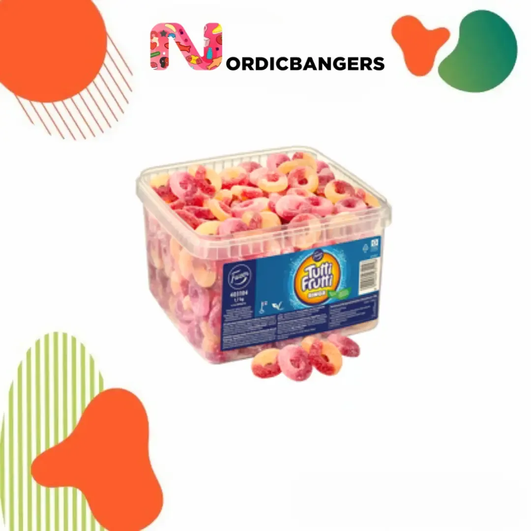 Swedish Candy - Tutti Frutti Rings