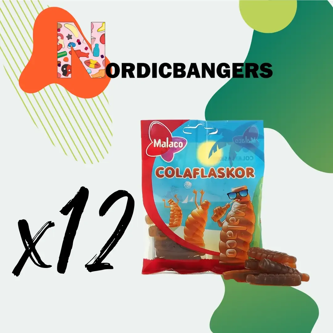Swedish Candy - Malaco Cola Bottles variant