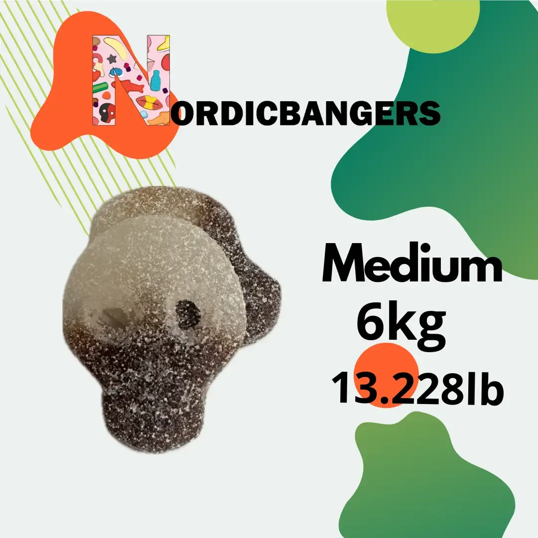 Swedish candy - Cola sour Skulls variant