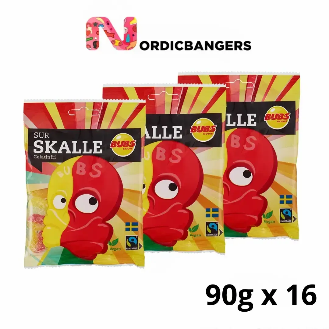 Svenskt godis - Goody Sour Skulls variant