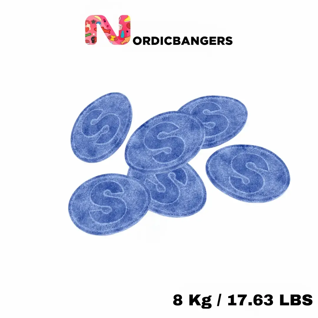 Swedish Candy - S-Mark Sour Blue Raspberry variant