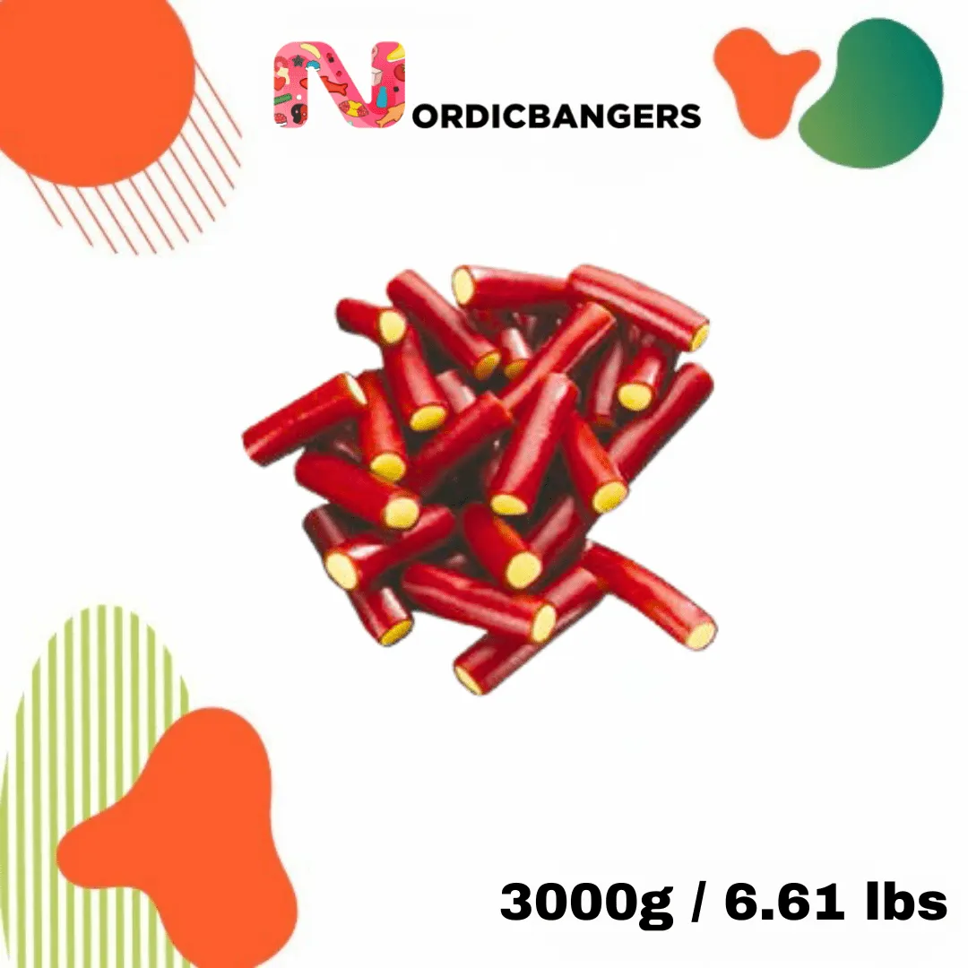 Swedish Candy - Tom's Rhubarb Bites