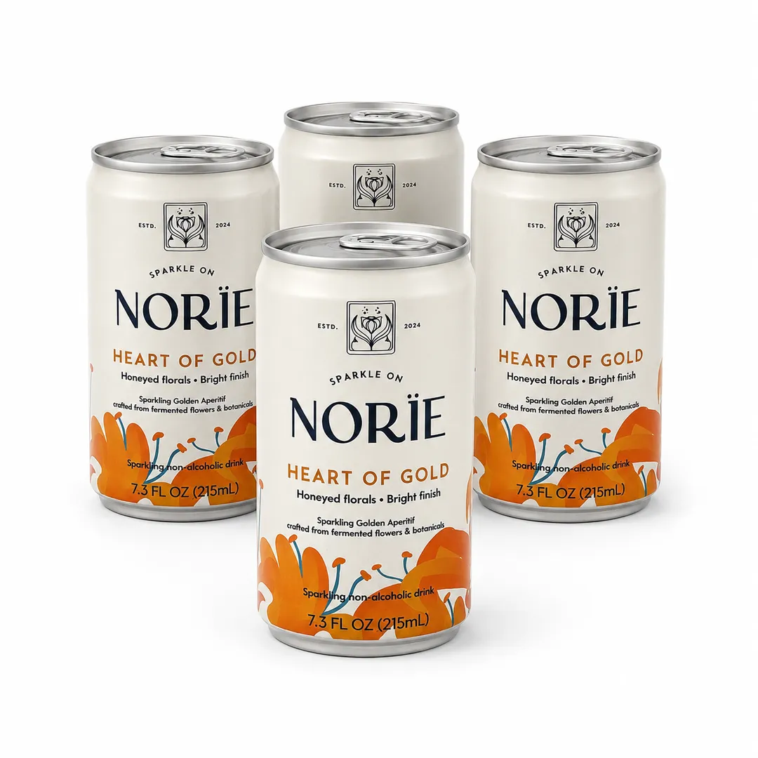HEART OF GOLD  | Non-Alc Sparkling Wine Alternative