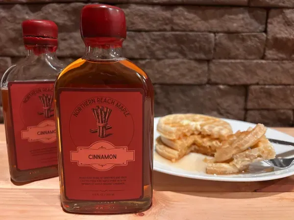 Cinnamon Infused Maple Syrup