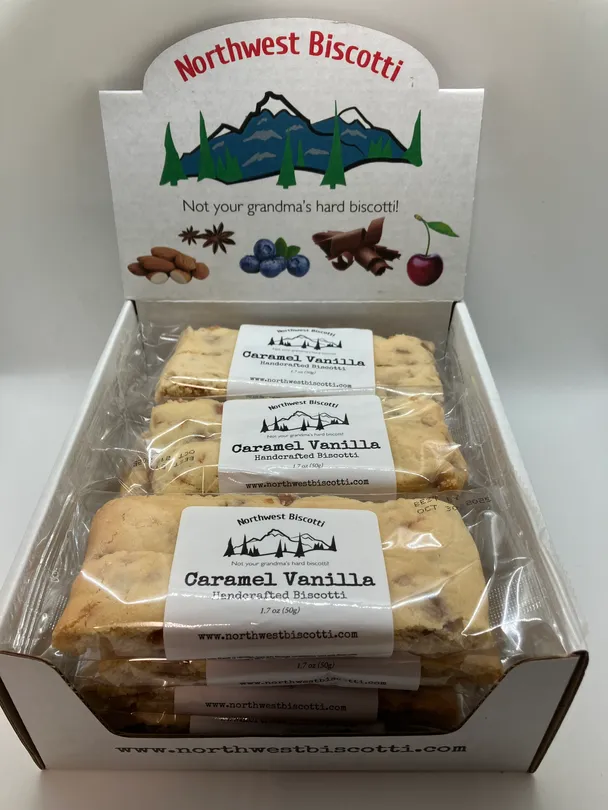 Caramel Vanilla Biscotti