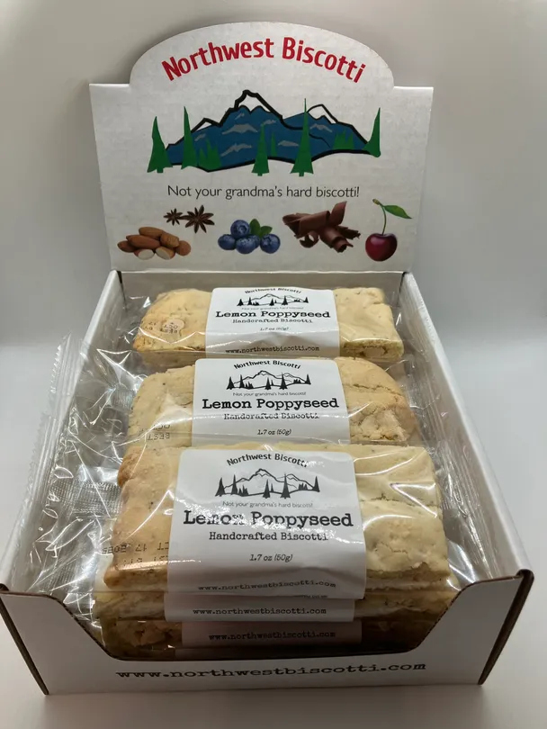 Lemon Poppyseed Biscotti