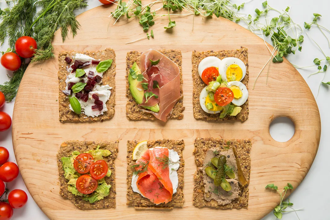 Mixed Case Knekkebrød (3-flavors) • organic crispbread