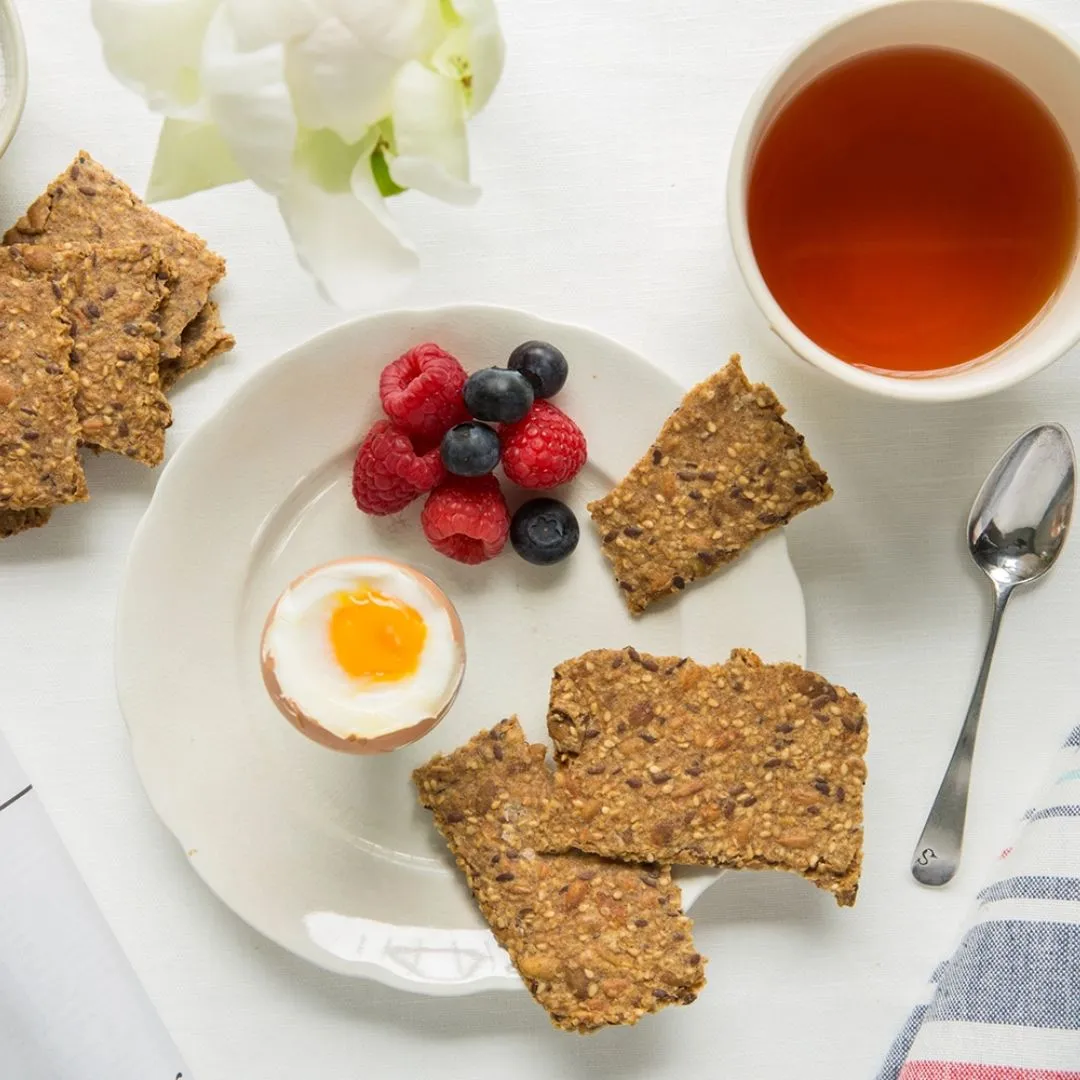 Classic Knekkebrød • Small Batch Organic Crispbread • Healthy Fiber Rich Fresh Baked
