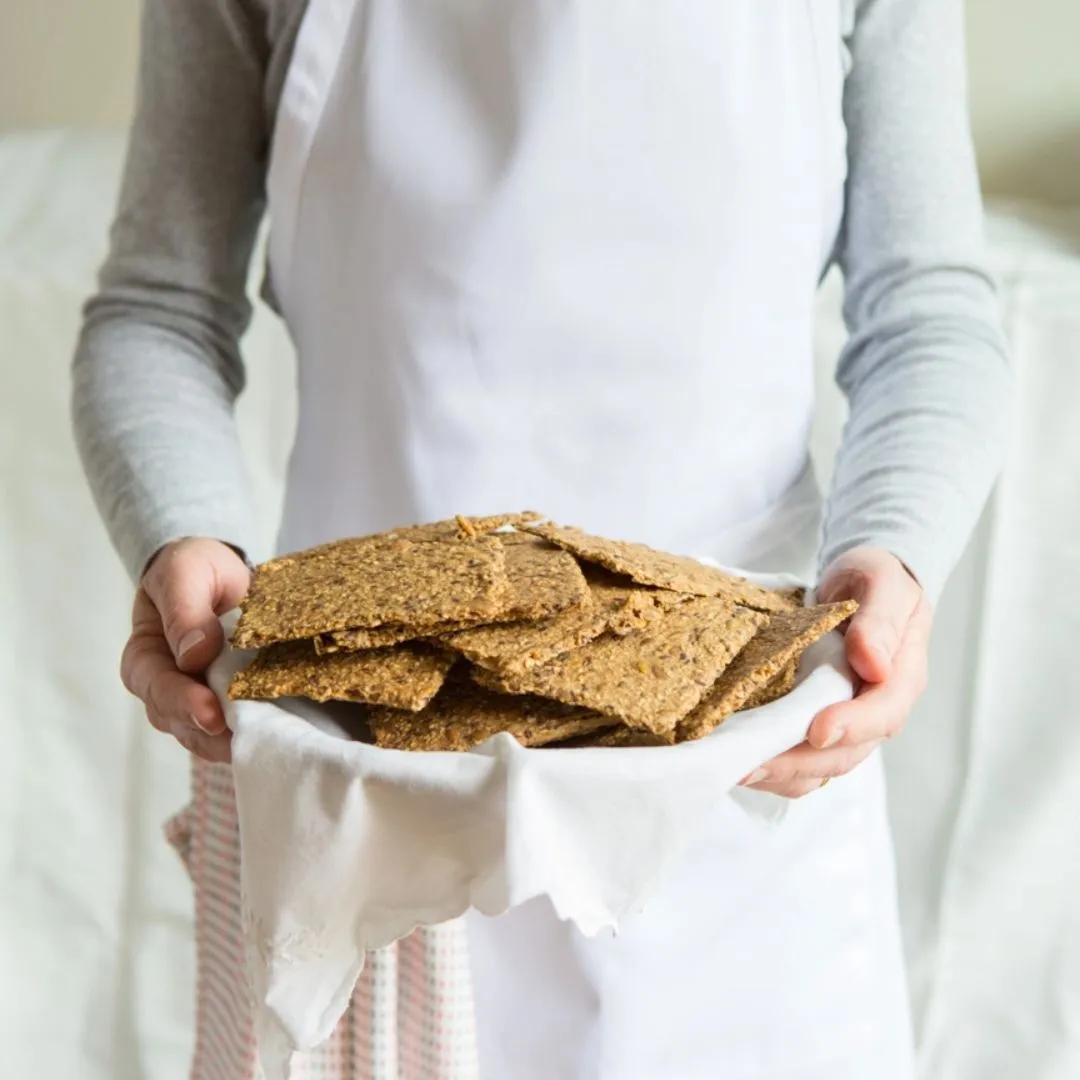 Classic Knekkebrød • Small Batch Organic Crispbread • Healthy Fiber Rich Fresh Baked