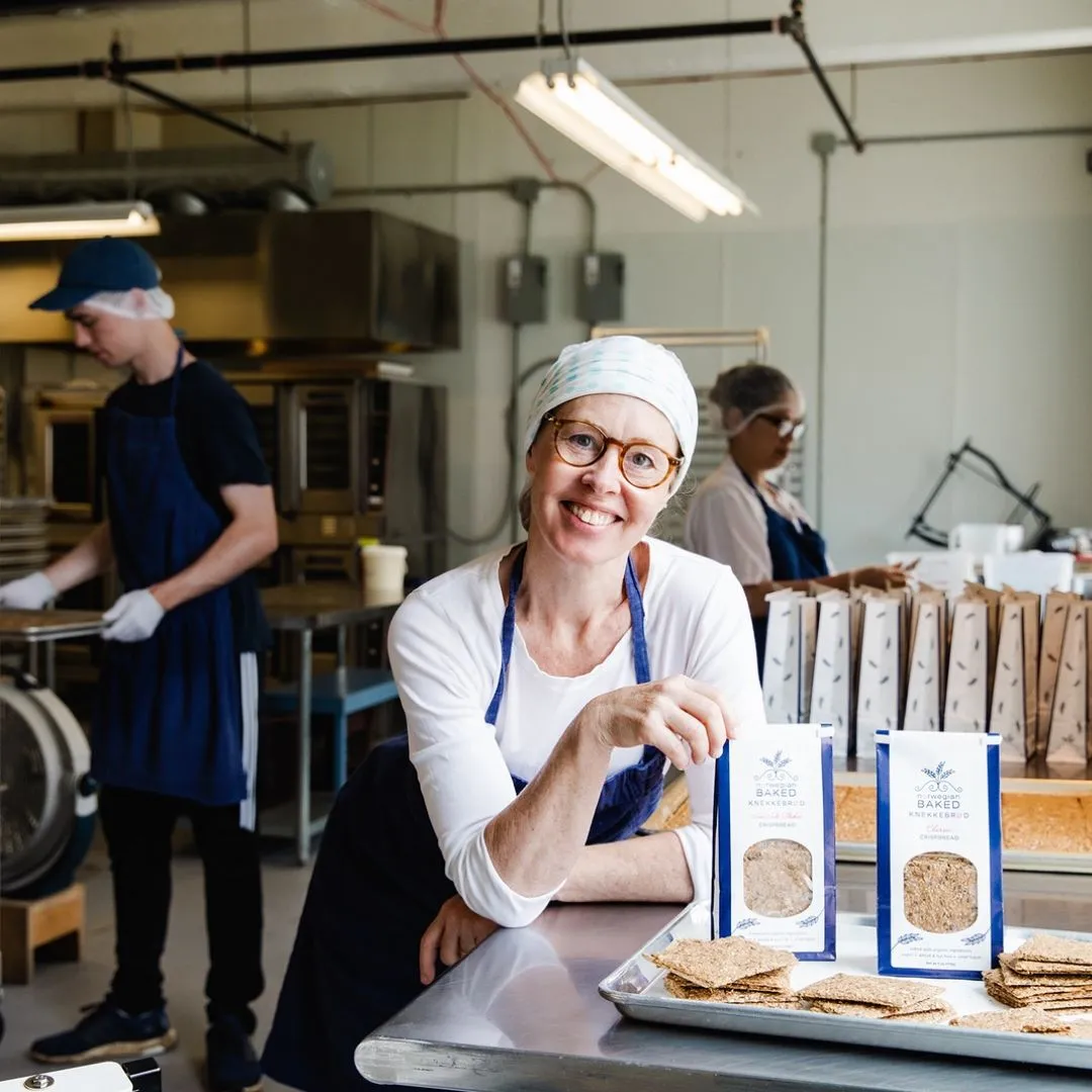 Classic Knekkebrød • Small Batch Organic Crispbread • Healthy Fiber Rich Fresh Baked