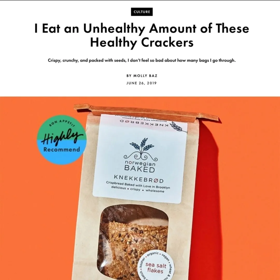 Mixed Case Knekkebrød (3-flavors) • organic crispbread