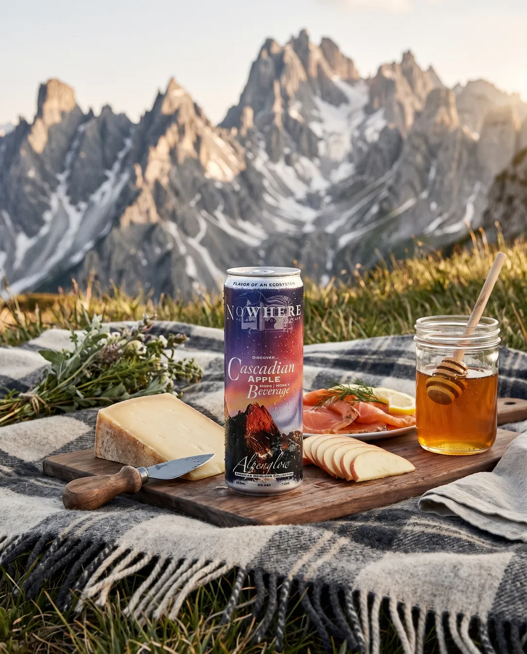 Cascadian Apple, Hops, and Honey Heirloom Beverage