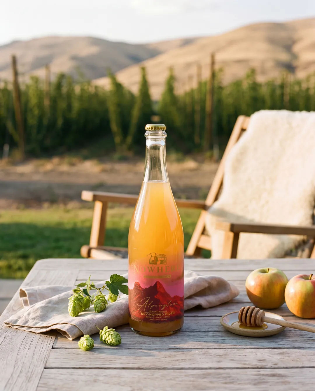 Cascadian Apple, Hops, Honey Reserve Beverage (750ml)