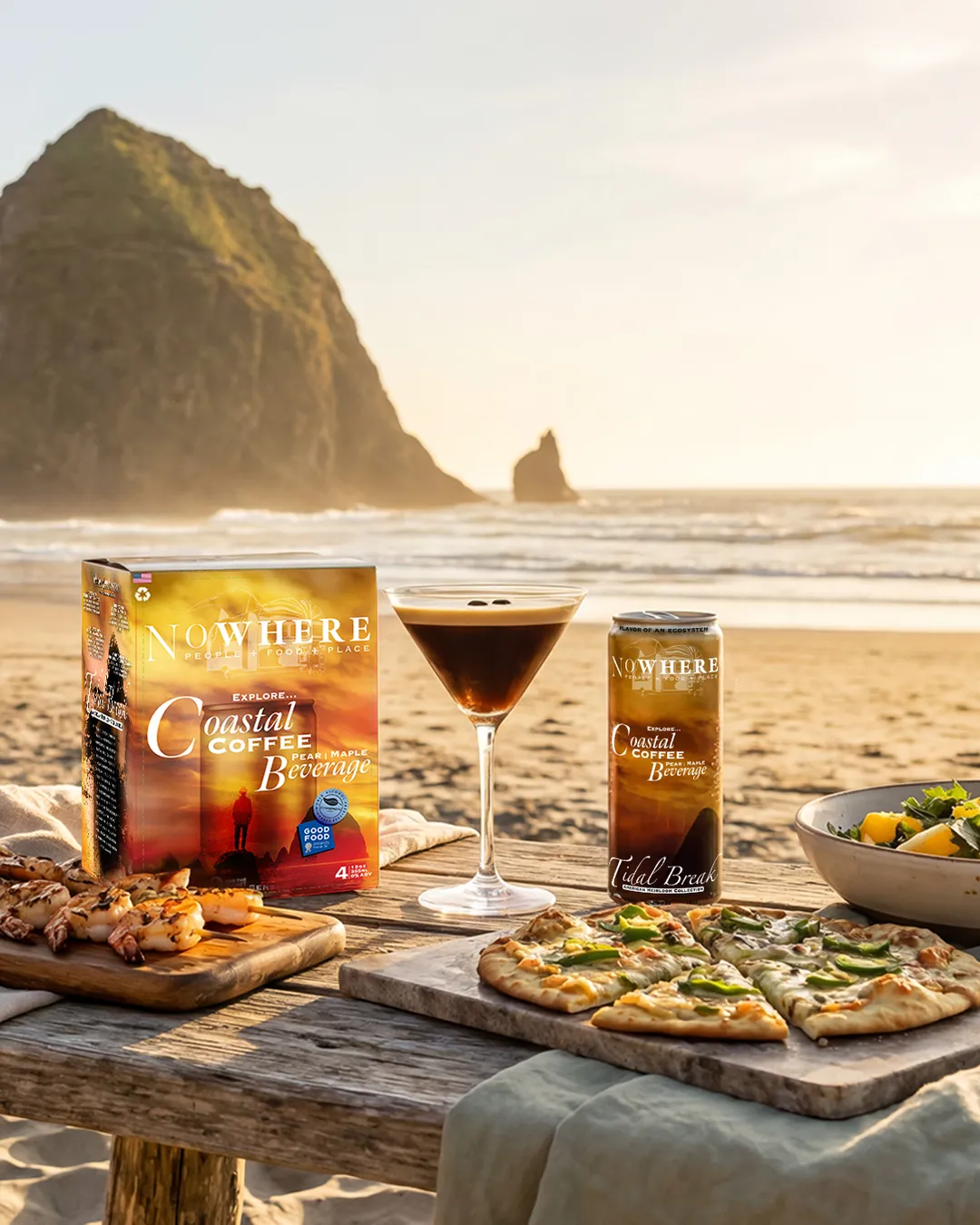 Coastal Coffee, Pear, and Maple Heirloom Beverage