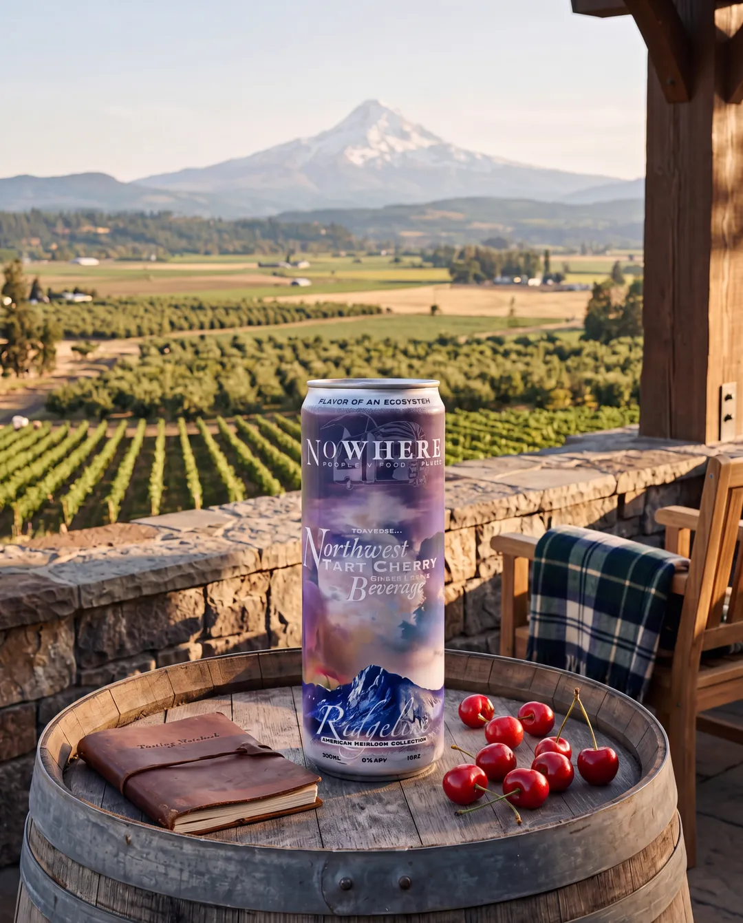 Northwest Tart Cherry, Ginger, and Maple Heirloom Beverage