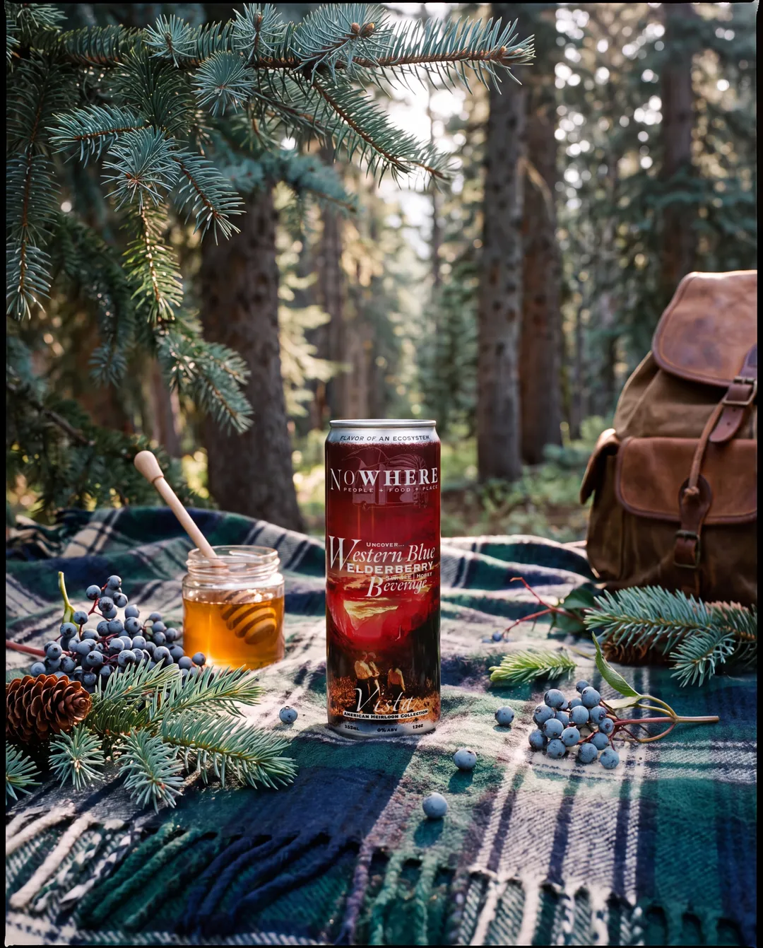 Western Blue Elderberry, Spruce, Honey | Heirloom Beverage