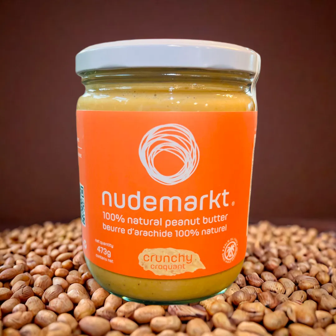 Natural Peanut Butter - Crunchy