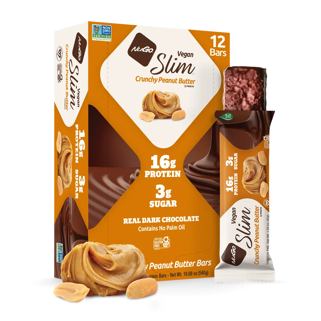 NuGo Slim Crunchy Peanut Butter Protein Bar