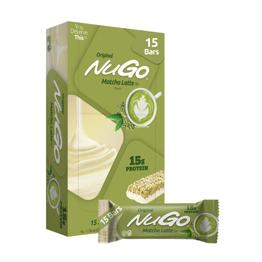 NuGo Original Matcha Latte Protein Bar