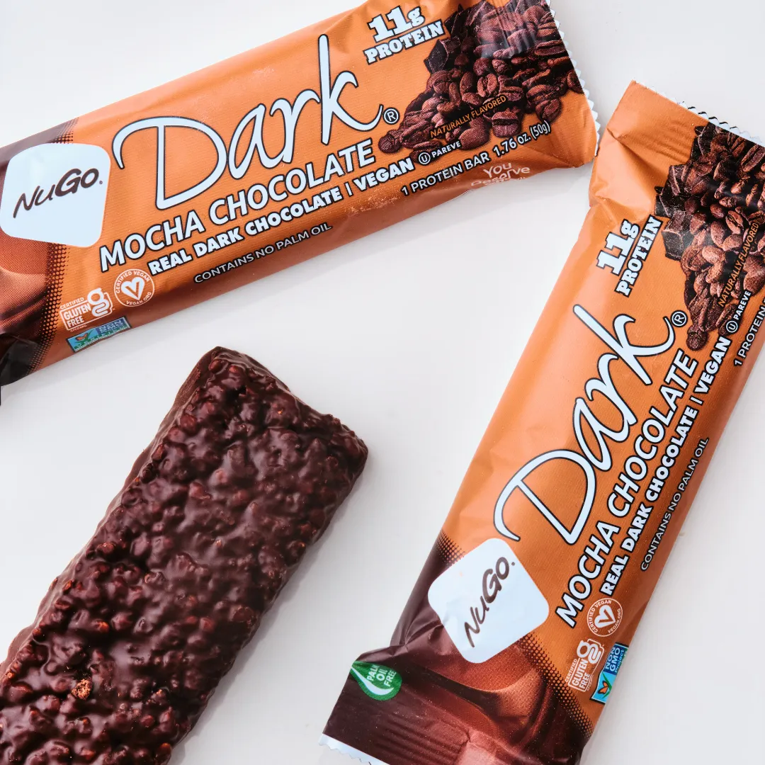 NuGo Dark Mocha Chocolate Protein Bar
