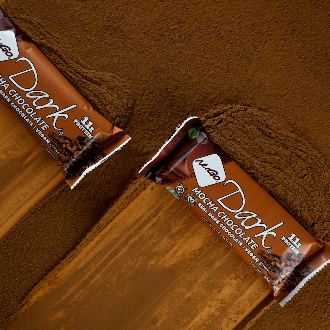 NuGo Dark Mocha Chocolate Protein Bar
