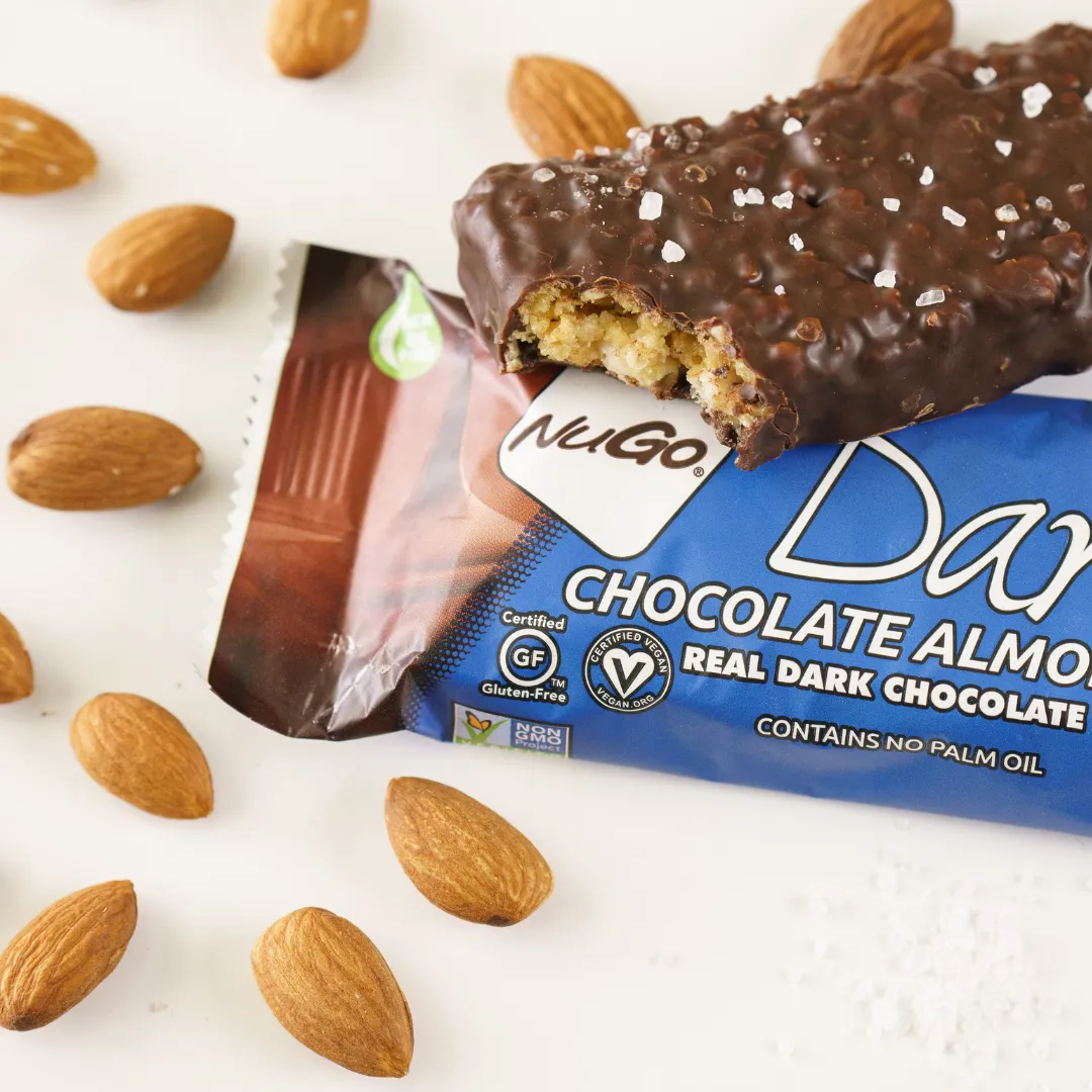 NuGo Dark Almond with Sea Salt Protein Bar
