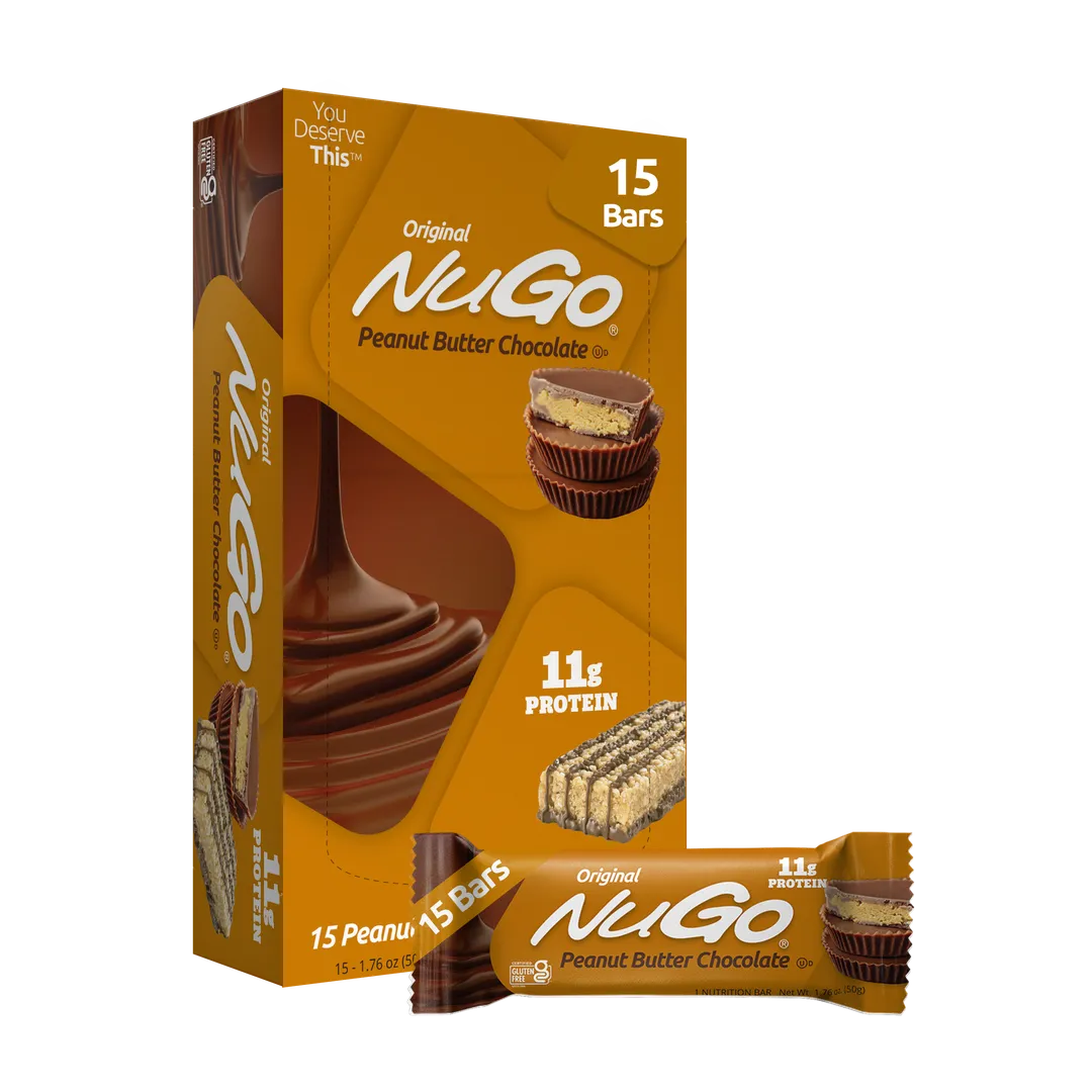 NuGo Original Peanut Butter Chocolate Protein Bar