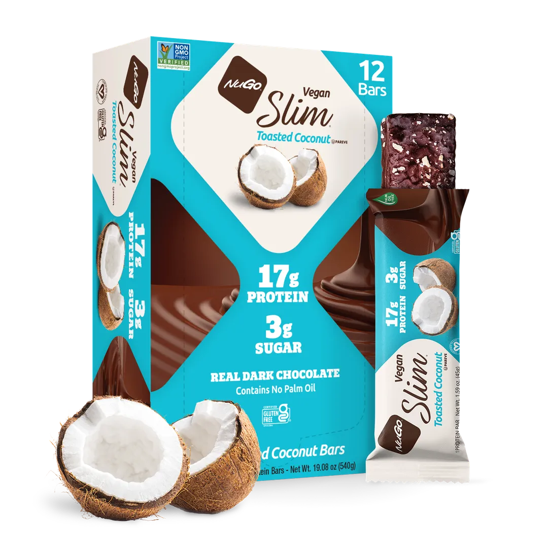 NuGo Slim Toasted Coconut Protein Bar
