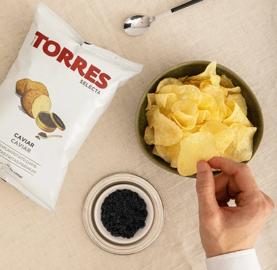 Caviar Torres Gourmet Potato Chips