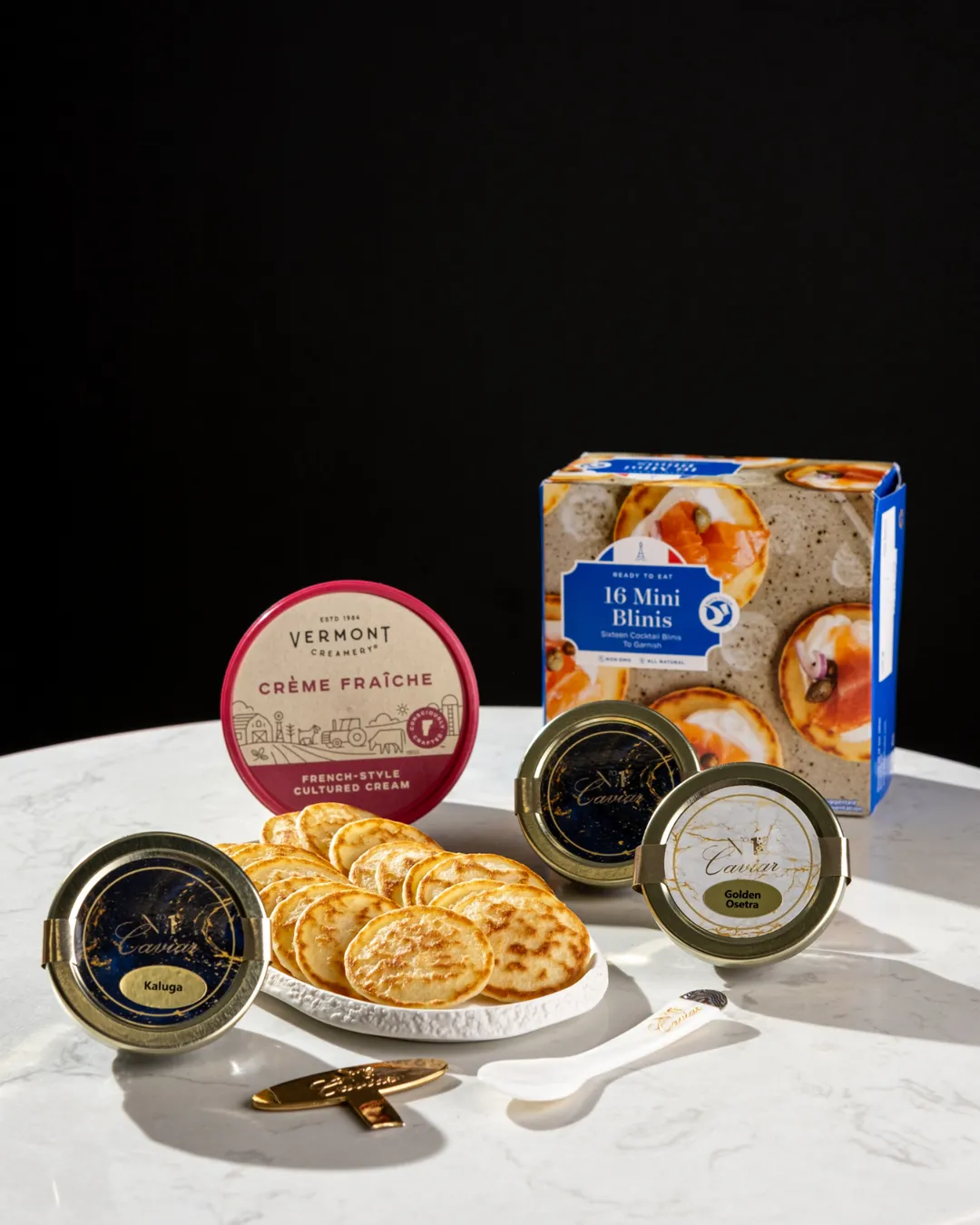 Caviar Trio Tasting Set