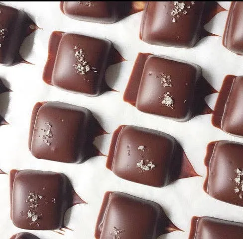 12 piece Nunu Chocolates Salt Caramel - gluten free
