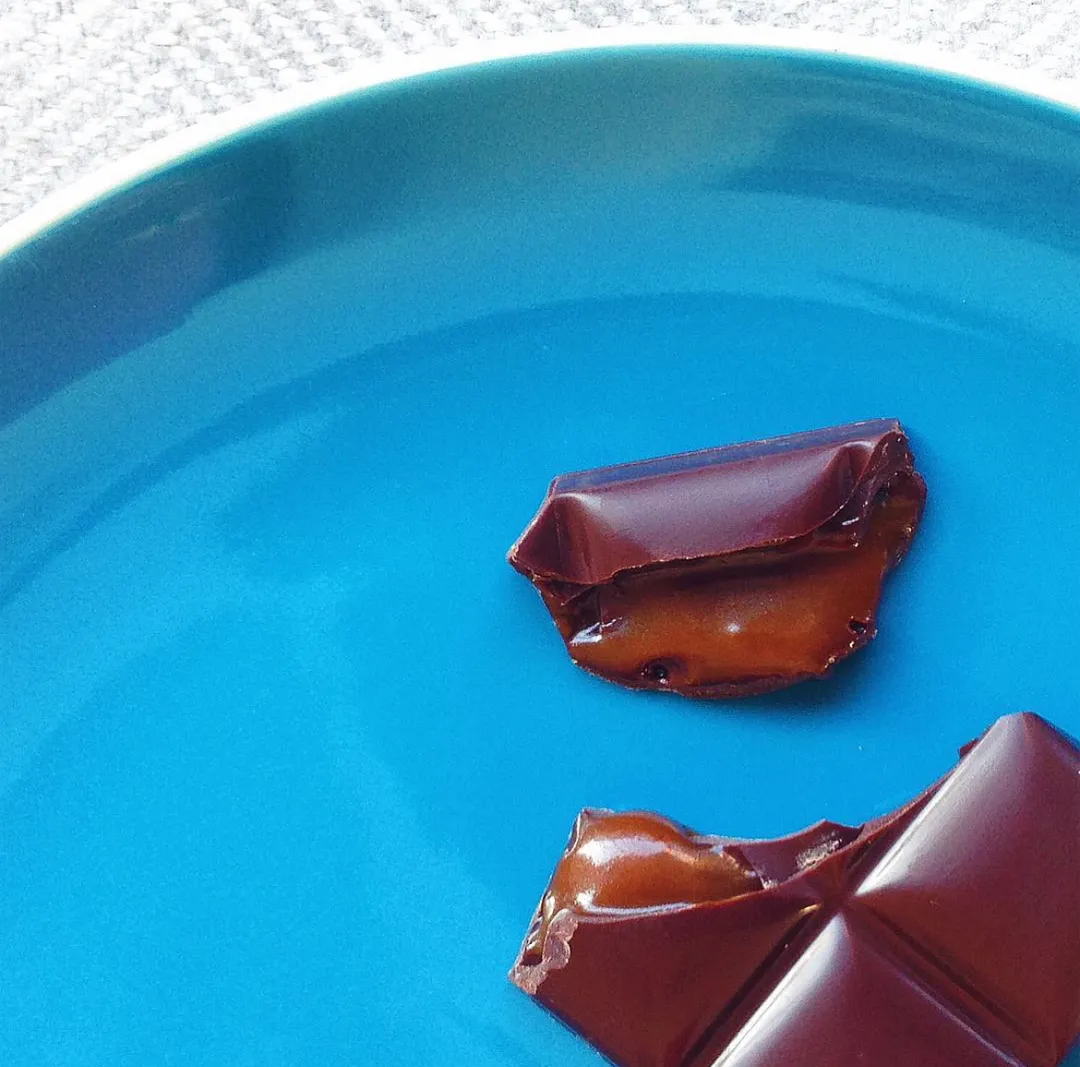 Nunu Chocolates Soft Caramel Dark Chocolate Bar  gluten free