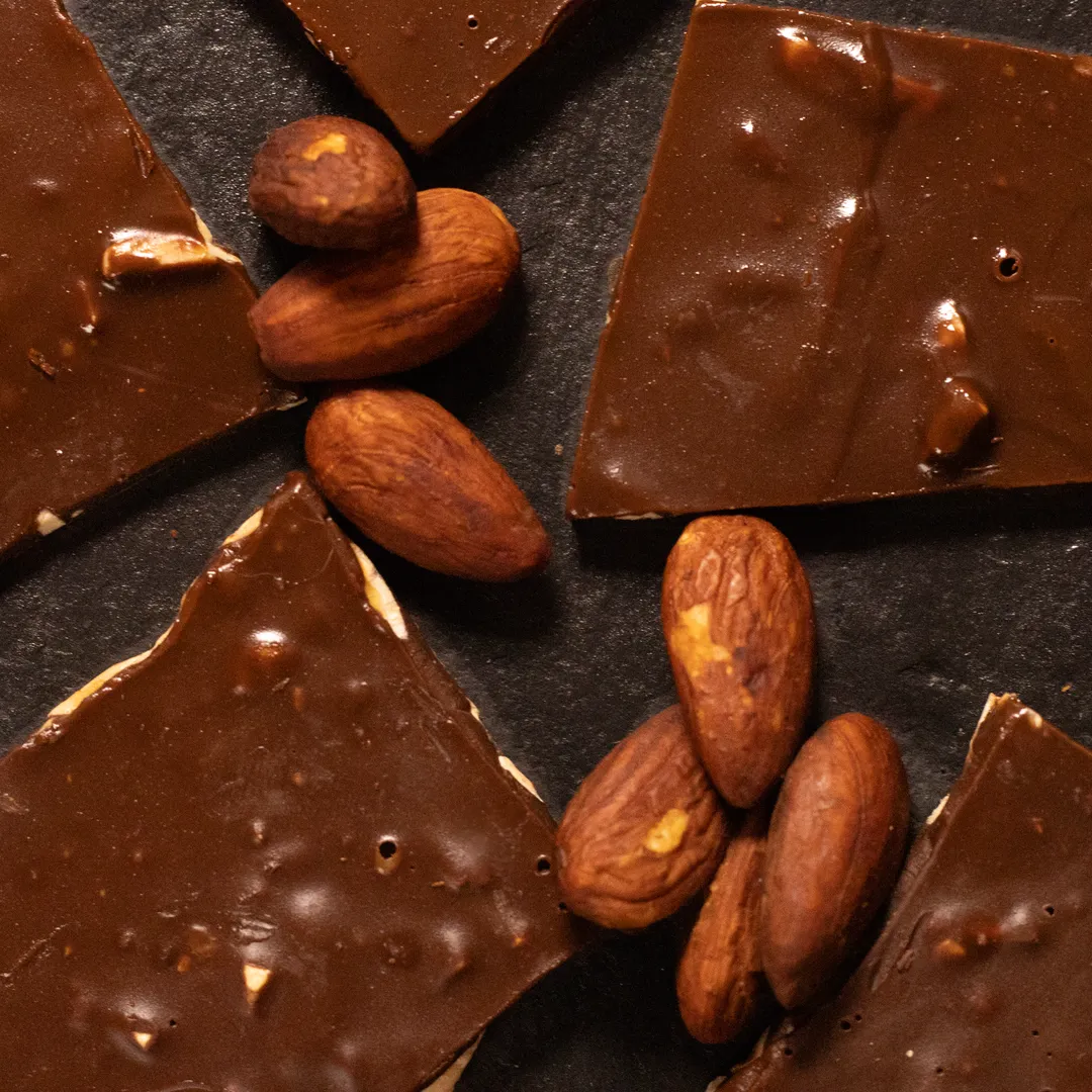 Toasted Almond and Sea Salt  Bark - The Go-To Classic