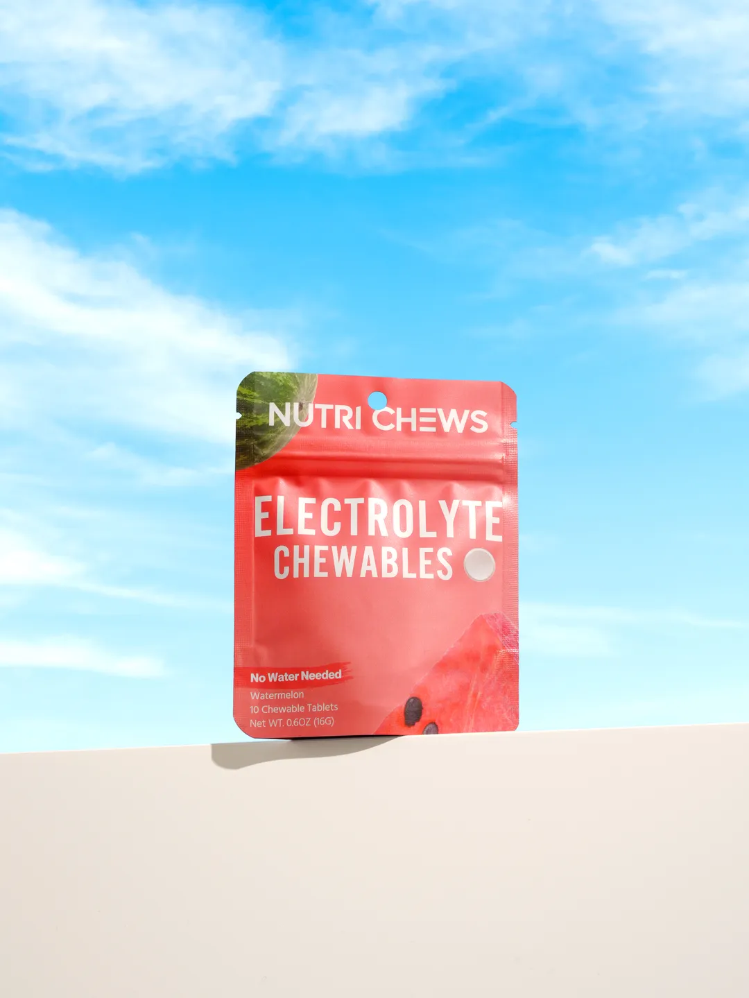 Watermelon Chewable Hydration Tablet - No Water Needed