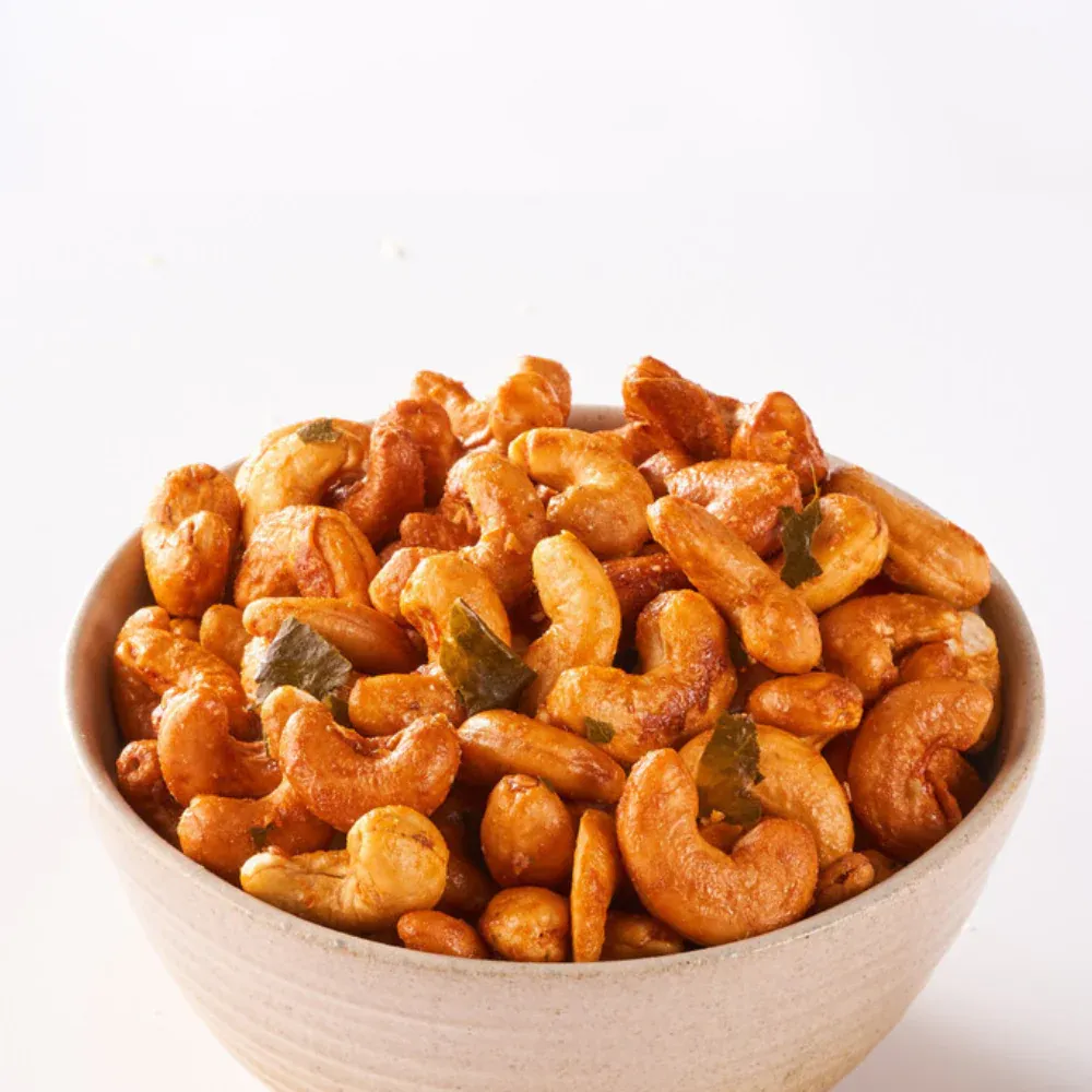 Chili Lime Leaves Indonesian Roasted Cashews 4 Oz