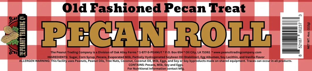 Peanut Trading Company Pecan Roll