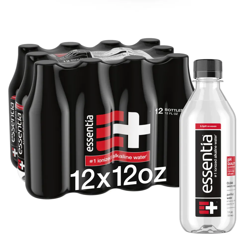 Essentia Ionized Water, 12oz