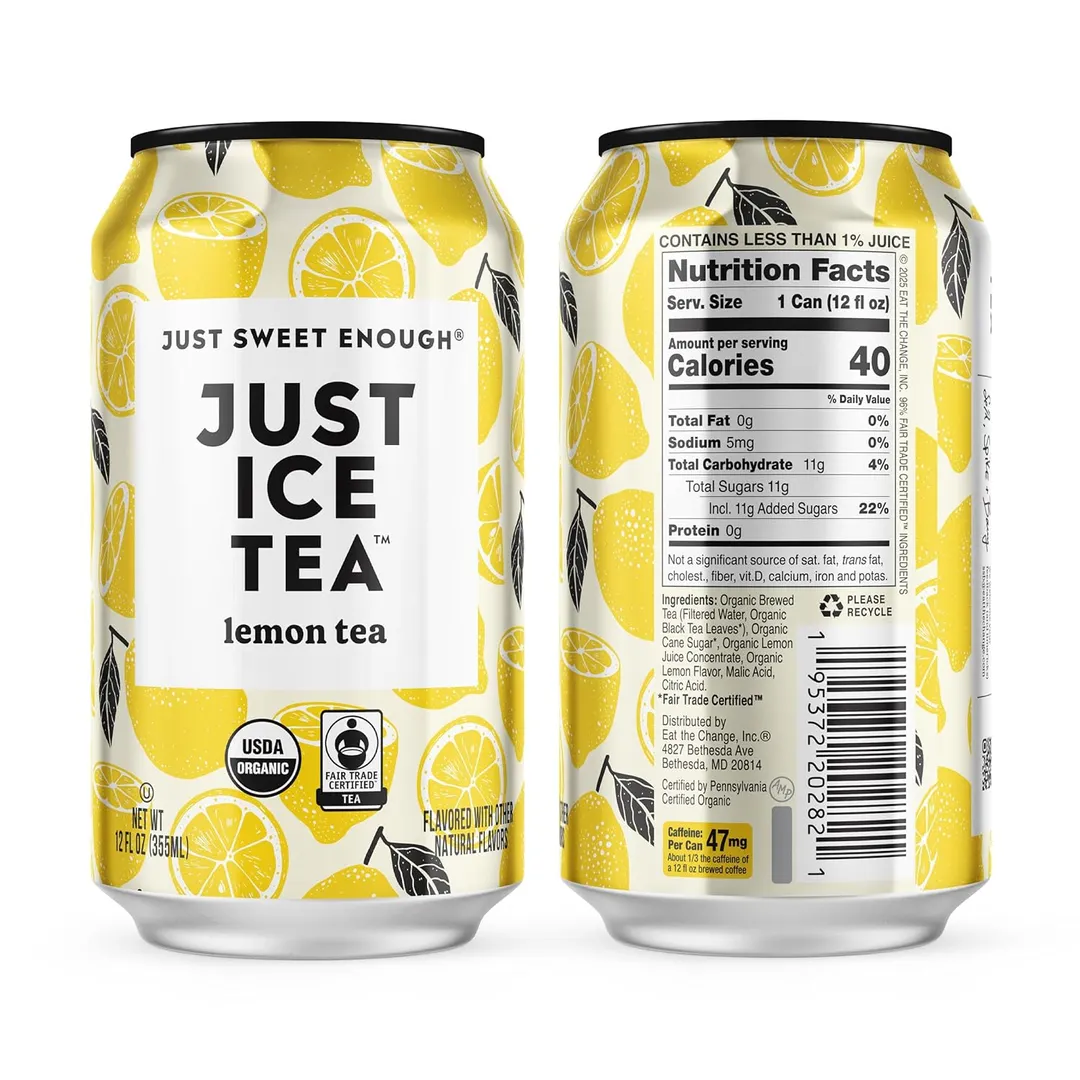Just Ice Tea, 12oz Cans