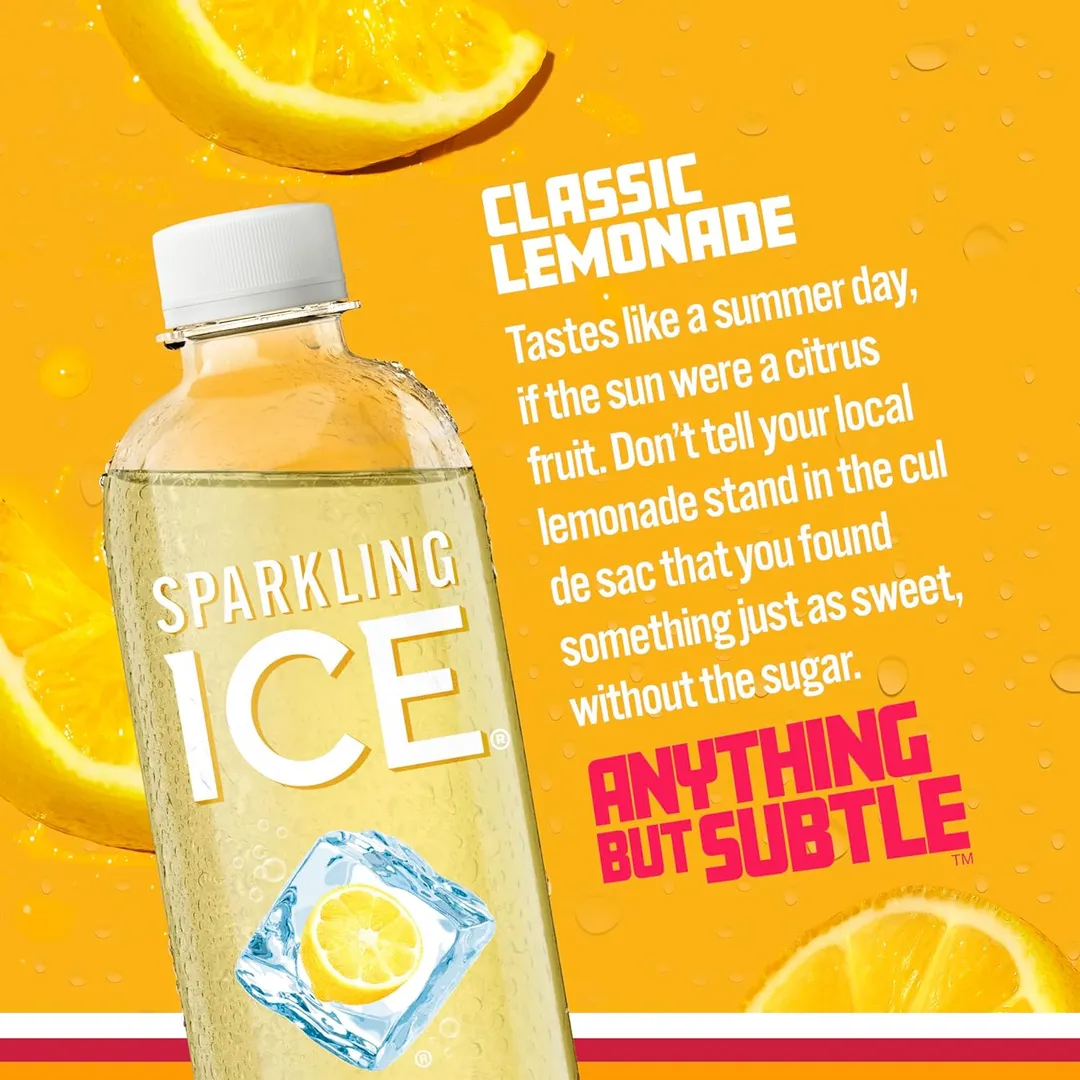 Sparkling Ice Flavored Sparkling Water, 17oz