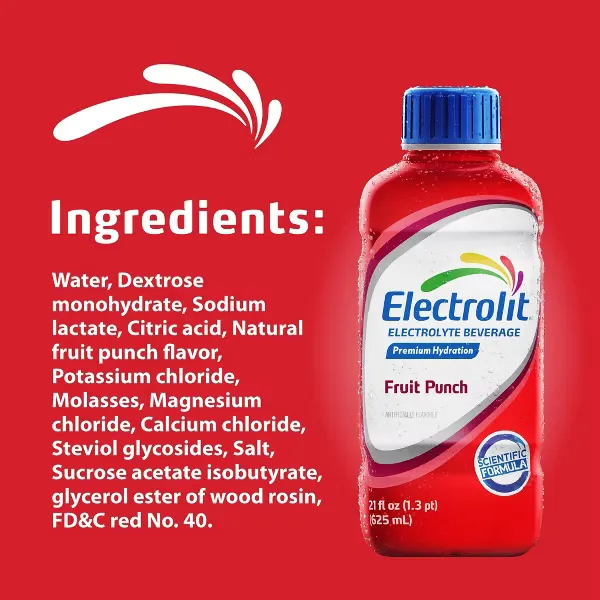 Electrolit Electrolyte Hydration Beverage, 21oz