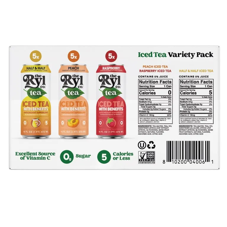 RYL Iced Tea, 16oz