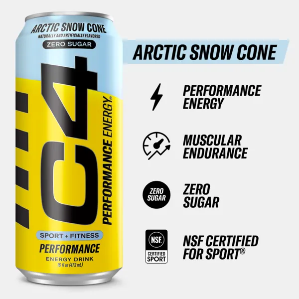 C4 Carbonated Energy Drink, 16oz