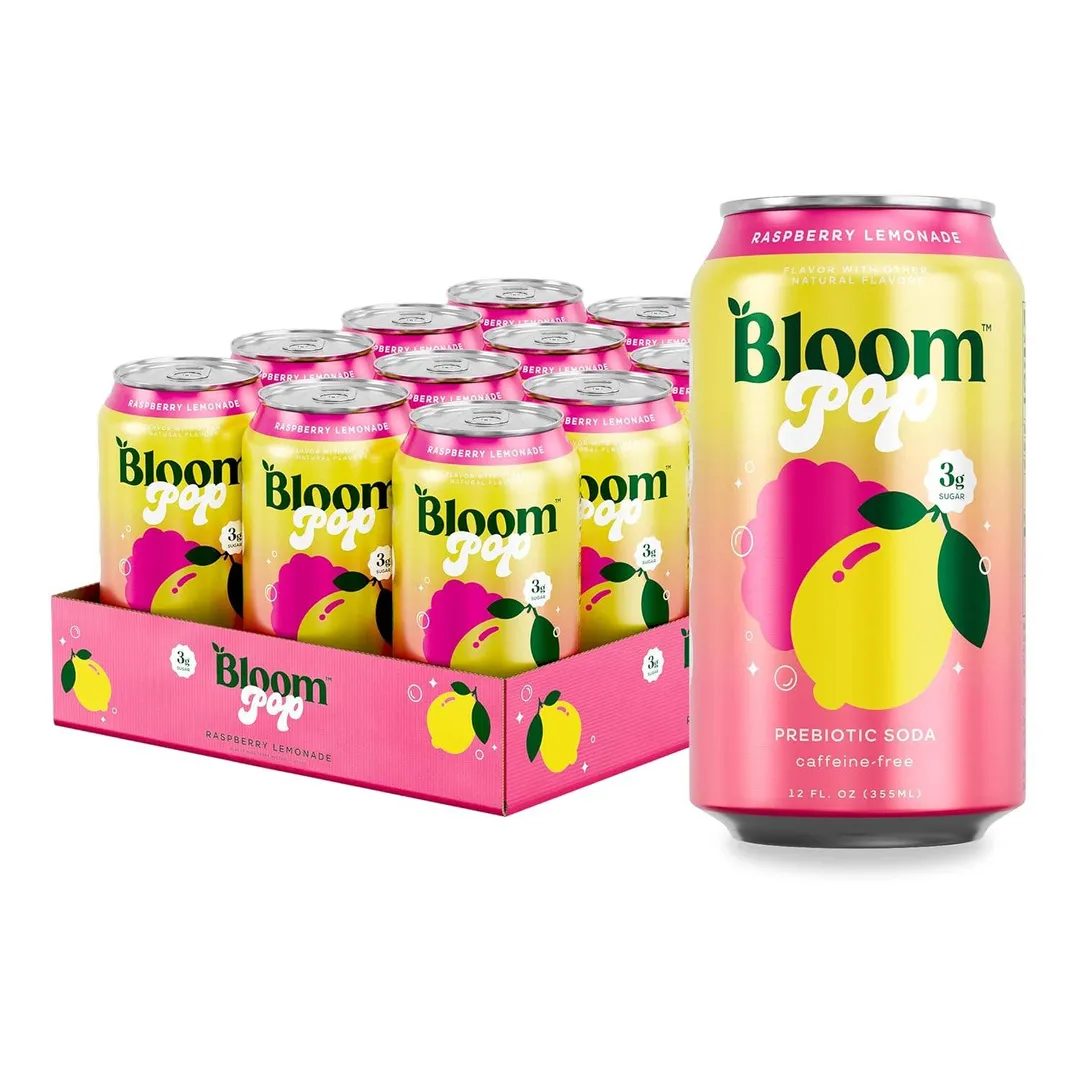 Bloom Pop Prebiotic Soda, 12oz variant