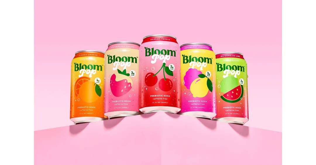Bloom Pop Prebiotic Soda, 12oz