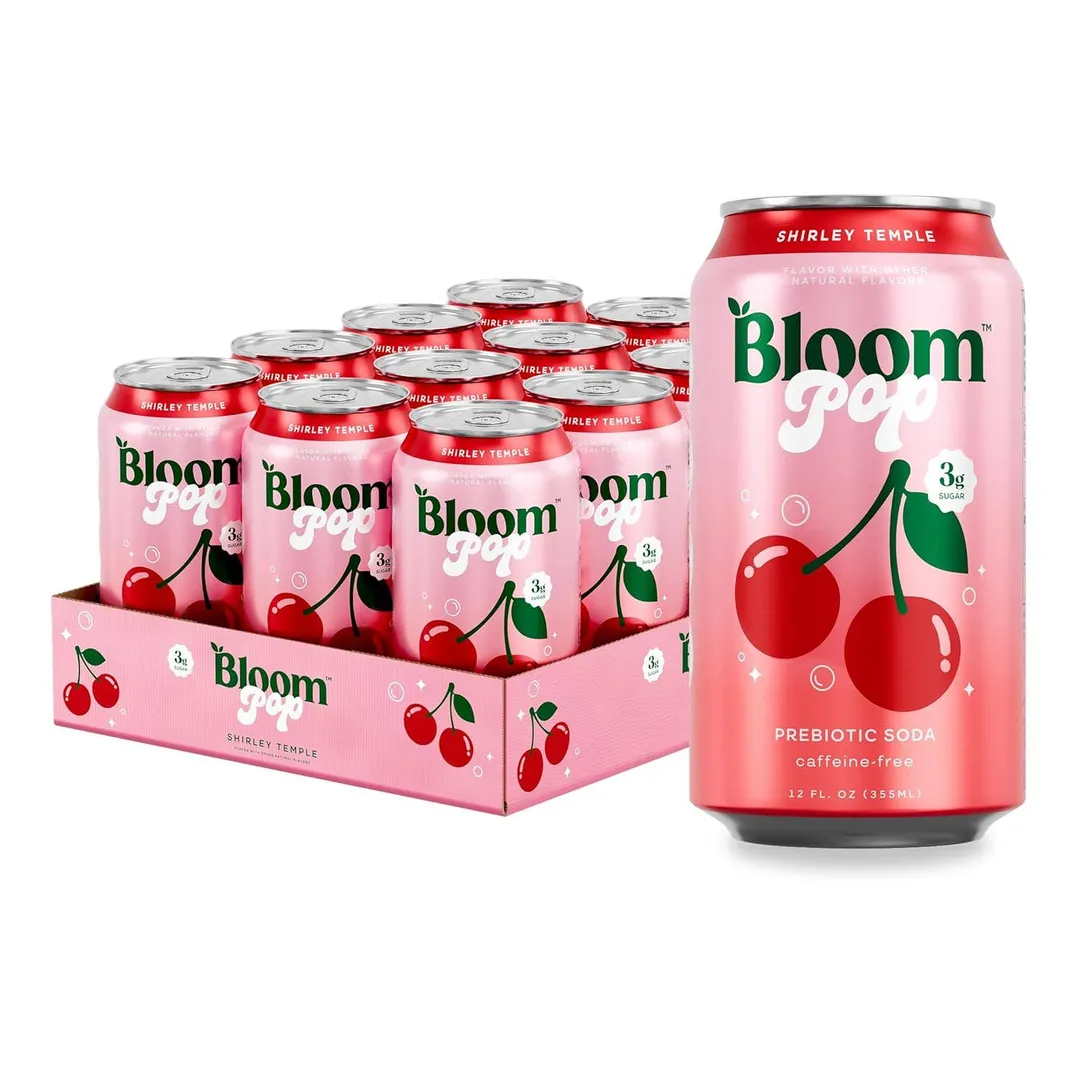 Bloom Pop Prebiotic Soda, 12oz variant