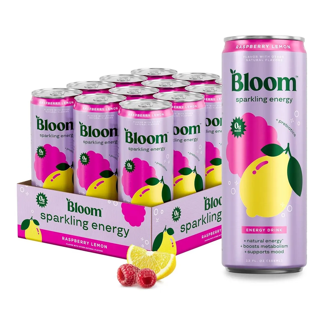 Bloom Sparkling Energy Drink, 12oz variant