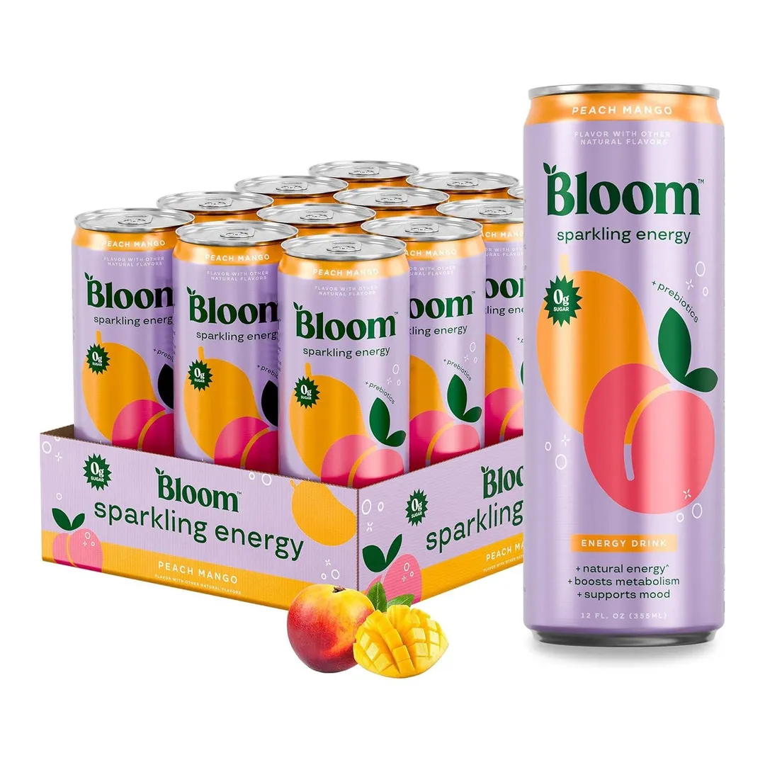 Bloom Sparkling Energy Drink, 12oz variant